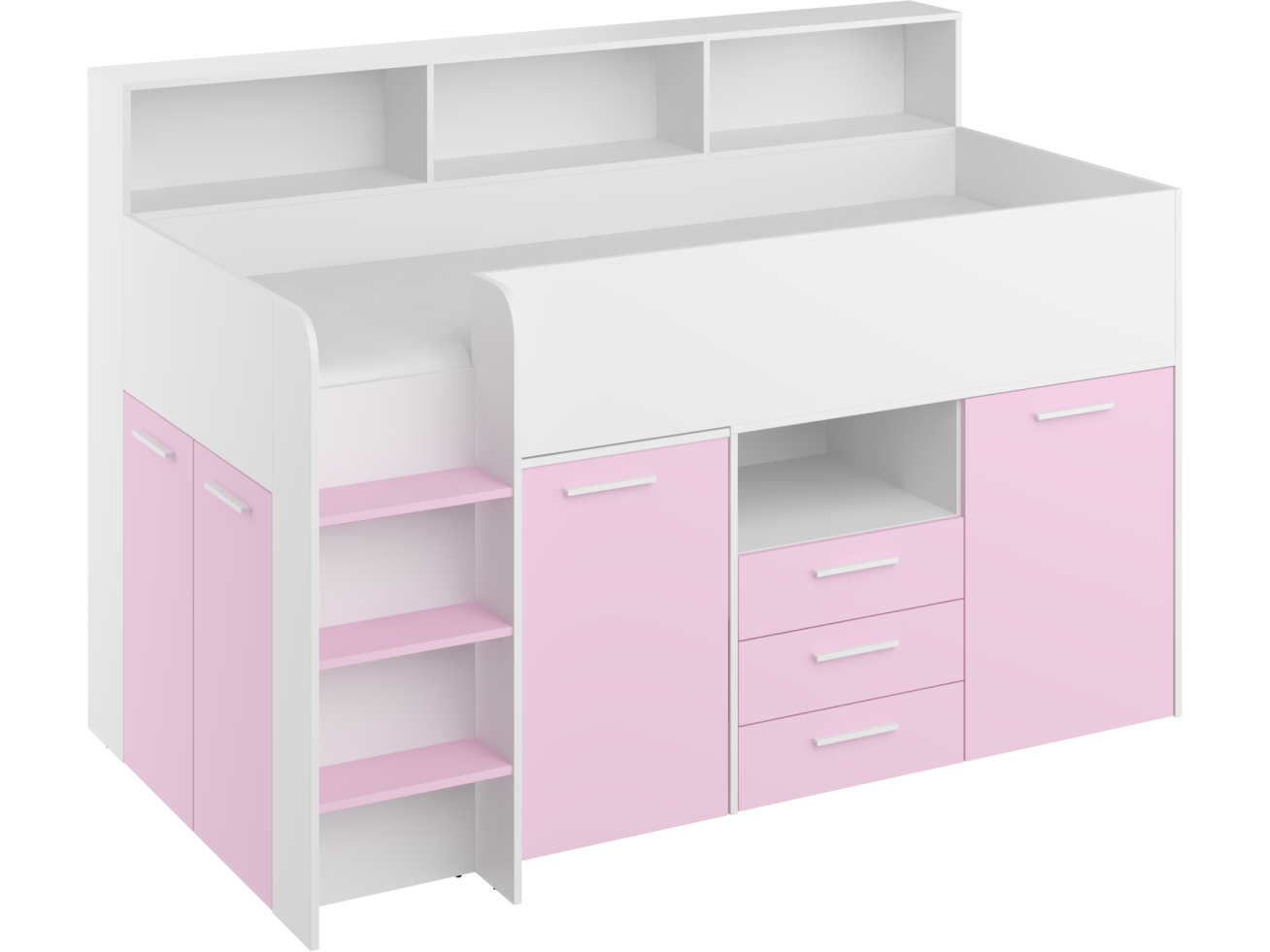 Lova su stalčiais ir rašomuoju stalu NEO 12