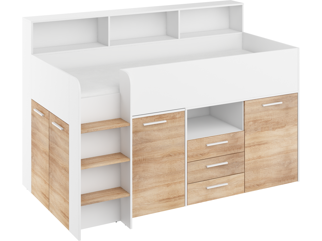 Lova su stalčiais ir rašomuoju stalu NEO 8