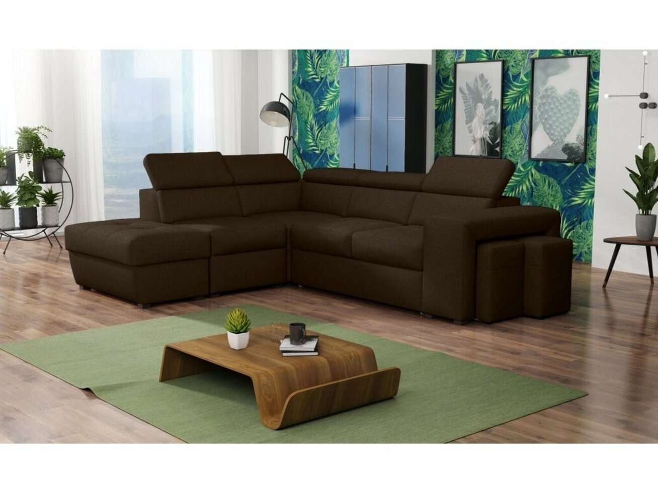 Minkštas kampas POSITANO 2xPB+2F+R+1+OTM 16