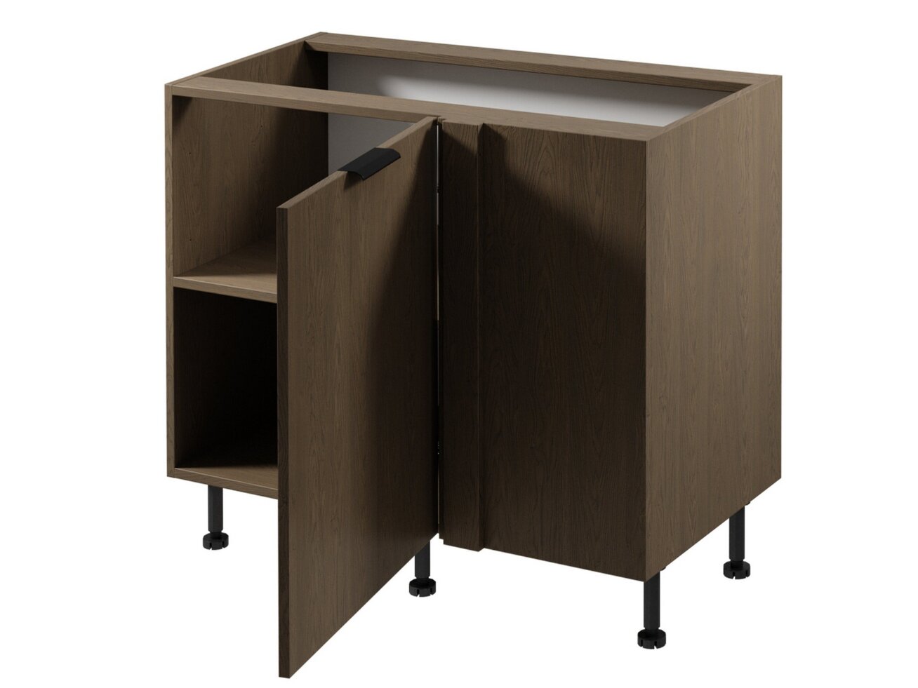 Apatinė kampinė spintelė SORENTO B D100N 3