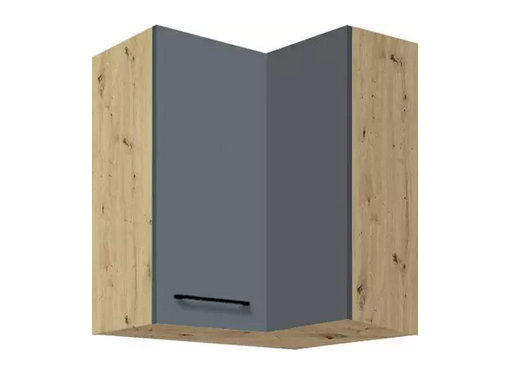 Viršutinė kampinė spintelė (60cm) INF-54G 6 Viršutinė kampinė spintelė (60cm) INF-54G 6