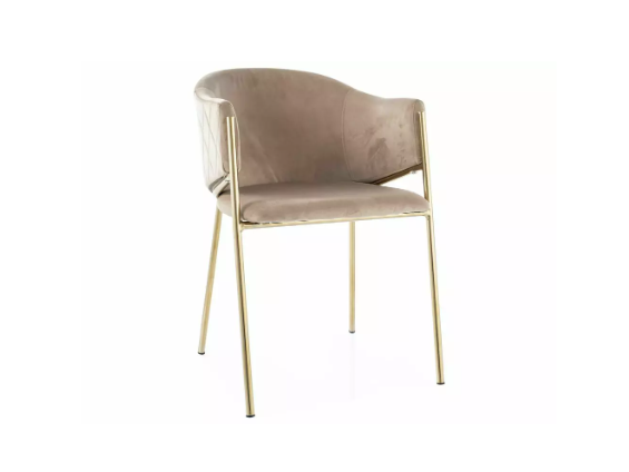 Kėdė BONO VELVET GOLD 8