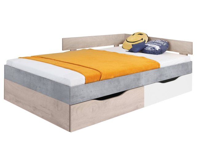 Jaunuolio lova su stalčiais SI16 6 Jaunuolio lova su stalčiais SI16 6