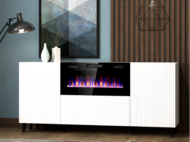 Komoda PAFOS 180 su elektriniu židiniu 7 Komoda PAFOS 180 su elektriniu židiniu 7