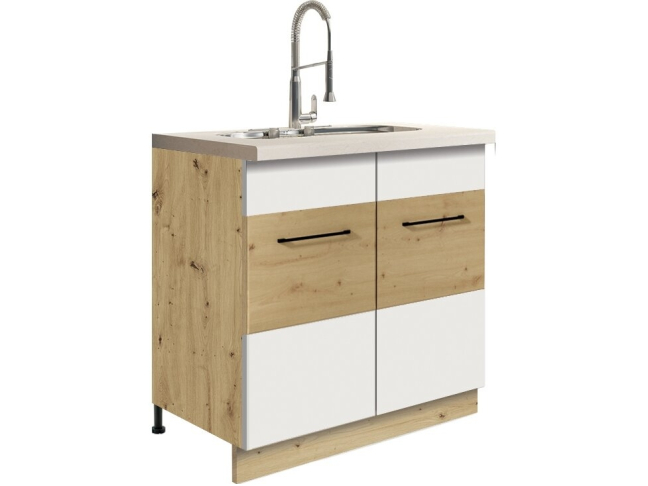 Apatinė spintelė kriauklei (80cm) INF-12D 5 Apatinė spintelė kriauklei (80cm) INF-12D 5