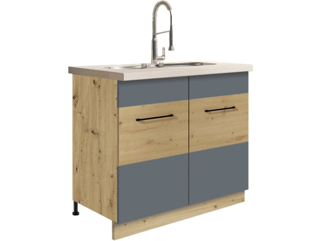 Apatinė spintelė kriauklei (90cm) INF-13D 6 Apatinė spintelė kriauklei (90cm) INF-13D 6