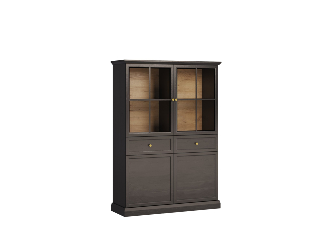 Vitrina LUCCA W4D2S + LED 5