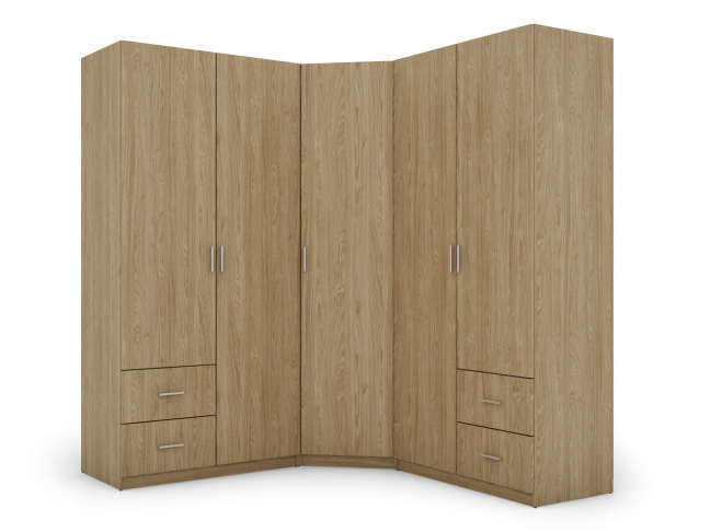 Kampinė spinta MBL 189/214 14 Kampinė spinta MBL 189/214 14