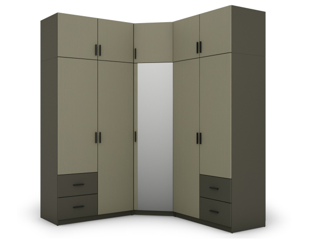 Kampinė spinta MBL 189/240 18 Kampinė spinta MBL 189/240 18