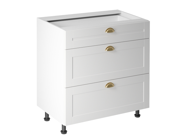 Apatinė spintelė Linea D80S3 6 Apatinė spintelė Linea D80S3 6