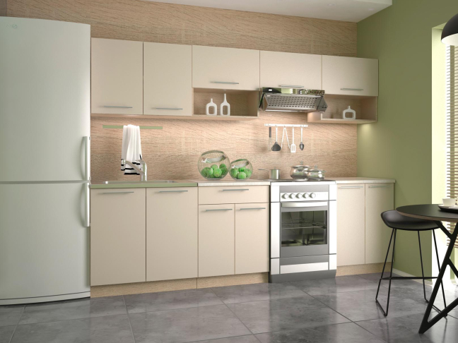 Virtuvės komplektas VIOLA 260 3 Virtuvės komplektas VIOLA 260 3