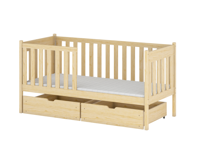 Vaikiška lova su stalčiais ALICJA 80x160 8 Vaikiška lova su stalčiais ALICJA 80x160 8