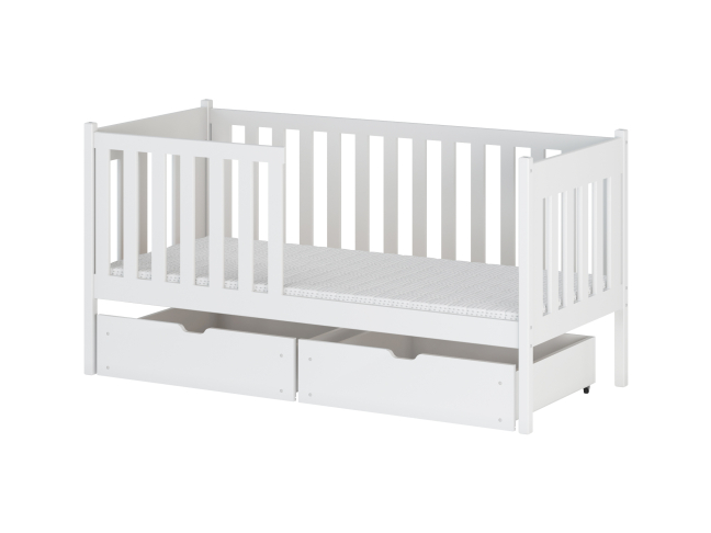 Vaikiška lova su stalčiais ALICJA 80x180 5 Vaikiška lova su stalčiais ALICJA 80x180 5