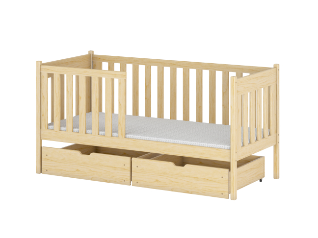 Vaikiška lova su stalčiais ALICJA 80x180 8