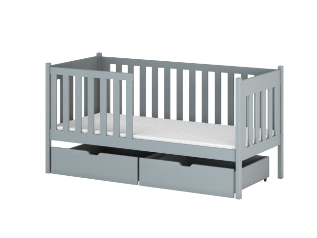 Vaikiška lova su stalčiais ALICJA 90x200 7