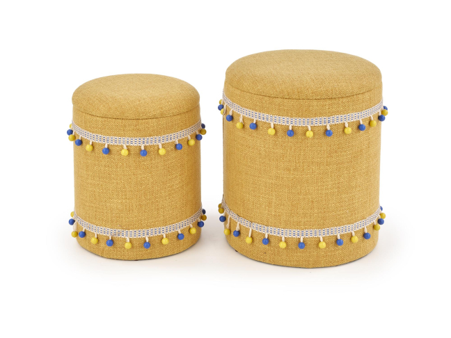 Pufų rinkinys GRADO 6 Pufų rinkinys GRADO 6