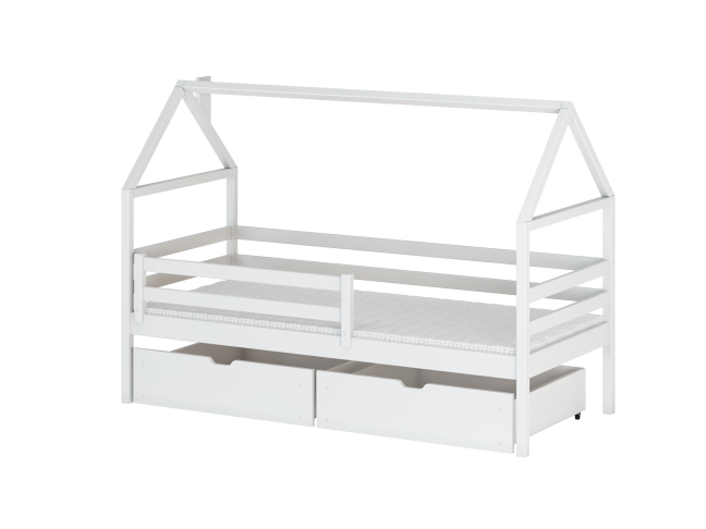 Vaikiška lova su stalčiais ARON 80x160 7