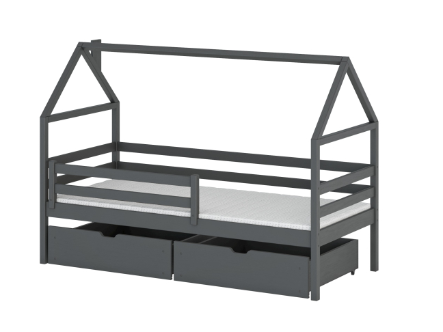 Vaikiška lova su stalčiais ARON 80x180 8