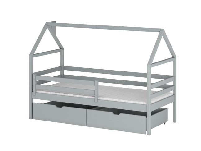 Vaikiška lova su stalčiais ARON 80x180 9