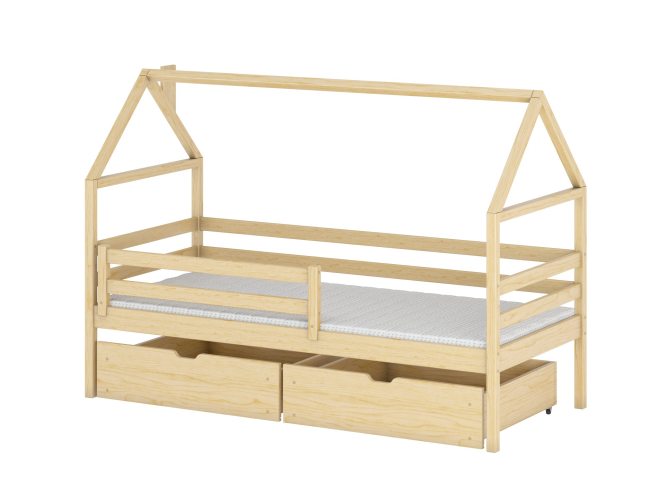 Vaikiška lova su stalčiais ARON 80x180 10 Vaikiška lova su stalčiais ARON 80x180 10