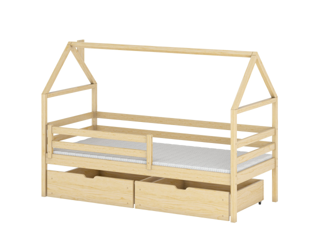 Vaikiška lova su stalčiais ARON 80x200 10 Vaikiška lova su stalčiais ARON 80x200 10