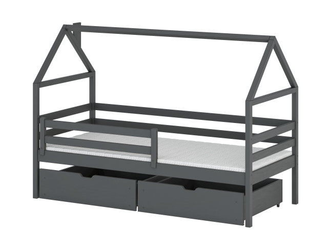 Vaikiška lova su stalčiais ARON 80x200 8 Vaikiška lova su stalčiais ARON 80x200 8