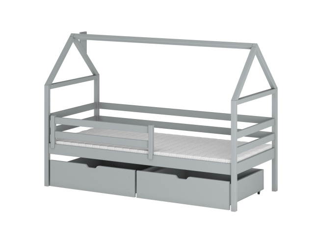 Vaikiška lova su stalčiais ARON 90x200 9