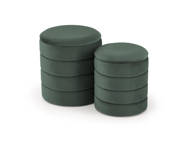 Pufų rinkinys PACHO 9 Pufų rinkinys PACHO 9