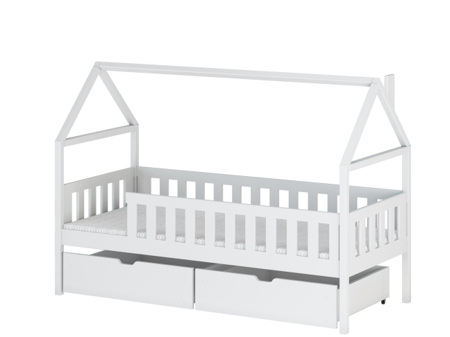 Vaikiška lova su stalčiais DOMI 80x160 7 Vaikiška lova su stalčiais DOMI 80x160 7