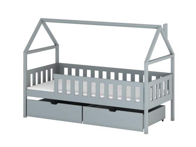 Vaikiška lova su stalčiais DOMI 80x160 9