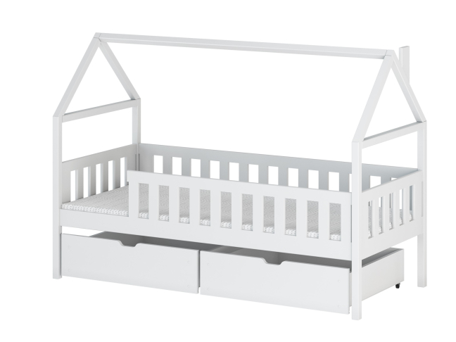 Vaikiška lova su stalčiais DOMI 80x180 7 Vaikiška lova su stalčiais DOMI 80x180 7