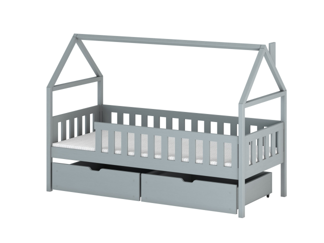 Vaikiška lova su stalčiais DOMI 80x180 9