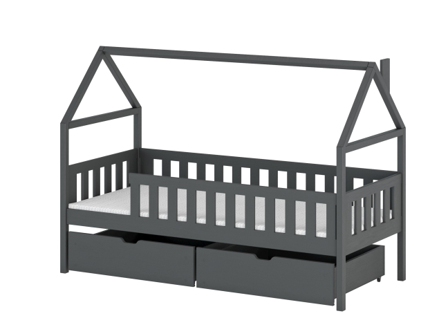 Vaikiška lova su stalčiais DOMI 80x200 8