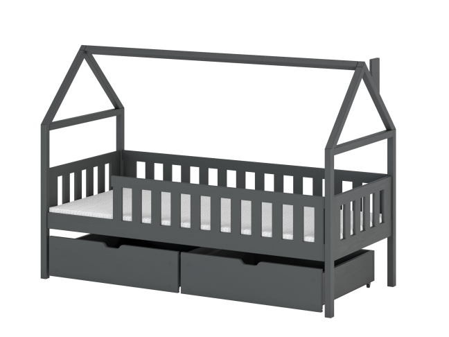 Vaikiška lova su stalčiais DOMI 90x190 8