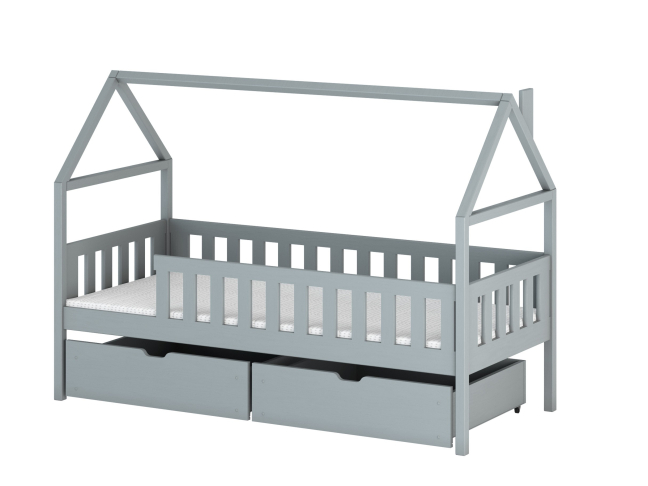 Vaikiška lova su stalčiais DOMI 90x190 9 Vaikiška lova su stalčiais DOMI 90x190 9