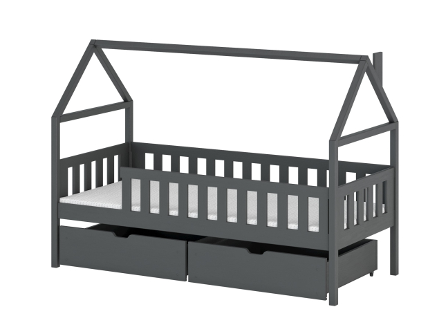 Vaikiška lova su stalčiais DOMI 90x200 8 Vaikiška lova su stalčiais DOMI 90x200 8