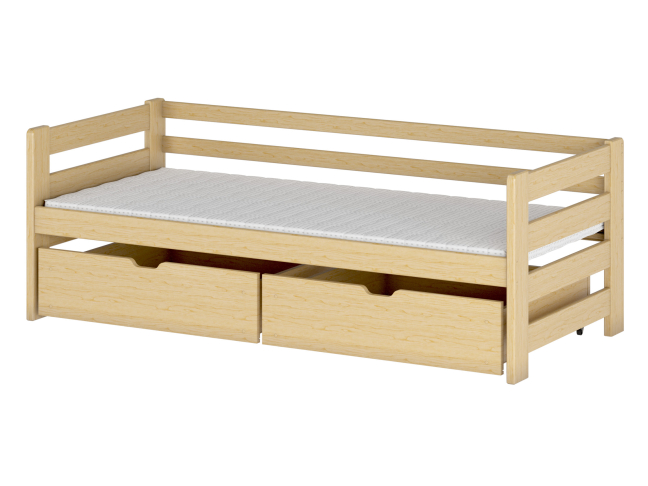 Vaikiška lova su stalčiais ERGO 90x200 10 Vaikiška lova su stalčiais ERGO 90x200 10