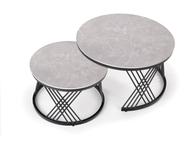 Kavos staliukų rinkinys FLAMINGO 11 Kavos staliukų rinkinys FLAMINGO 11