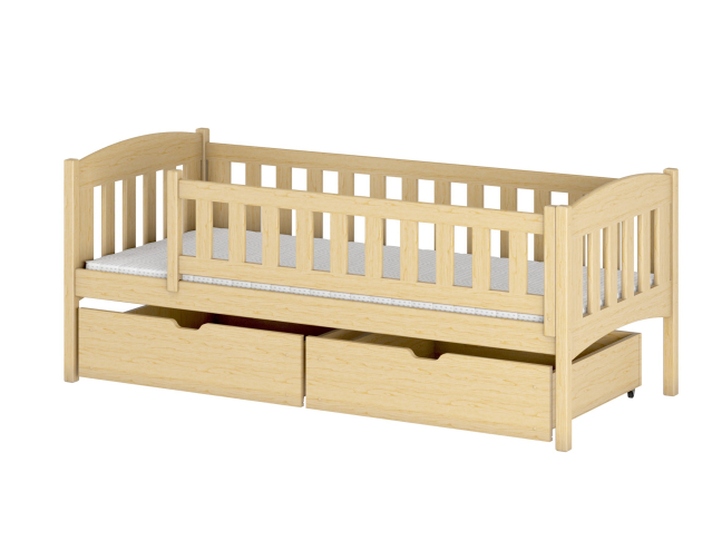 Vaikiška lova su stalčiais GUCIO 80x200 22