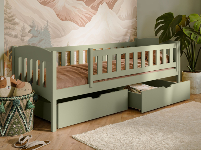 Vaikiška lova su stalčiais GUCIO 80x200 23 Vaikiška lova su stalčiais GUCIO 80x200 23