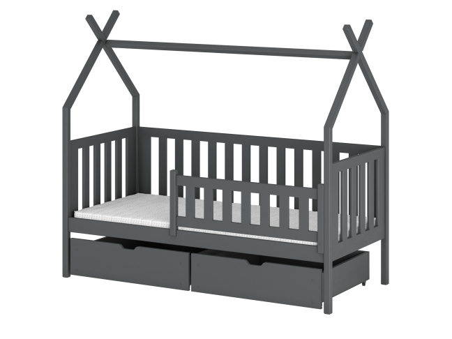 Vaikiška lova su stalčiais SIMBA 80x160 8 Vaikiška lova su stalčiais SIMBA 80x160 8