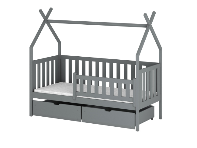 Vaikiška lova su stalčiais SIMBA 80x180 9 Vaikiška lova su stalčiais SIMBA 80x180 9