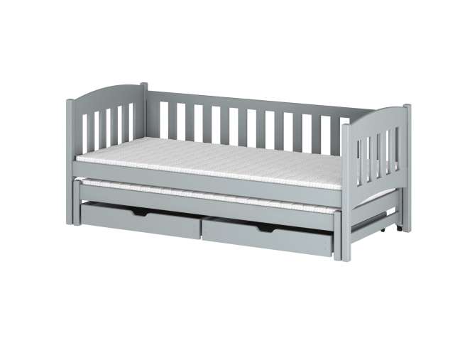 Dvigulė vaikiška lova su stalčiais AMELKA 80x160 12 Dvigulė vaikiška lova su stalčiais AMELKA 80x160 12