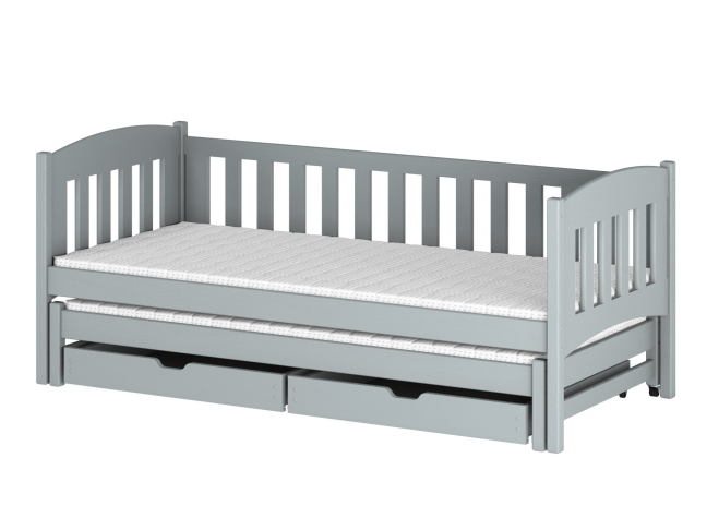 Dvigulė vaikiška lova su stalčiais AMELKA 90x190 12 Dvigulė vaikiška lova su stalčiais AMELKA 90x190 12