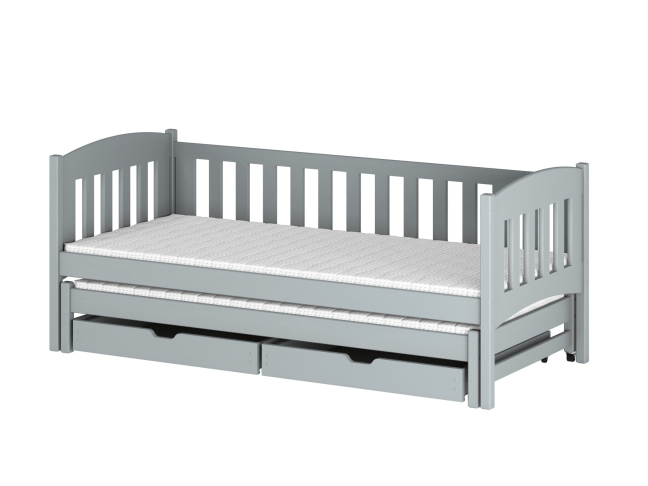 Dvigulė vaikiška lova su stalčiais AMELKA 90x200 12 Dvigulė vaikiška lova su stalčiais AMELKA 90x200 12