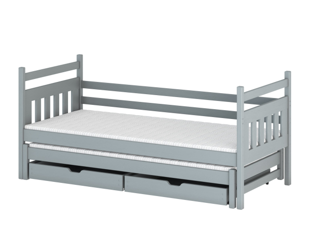 Dvigulė vaikiška lova su stalčiais DANIEL 90x190 8 Dvigulė vaikiška lova su stalčiais DANIEL 90x190 8