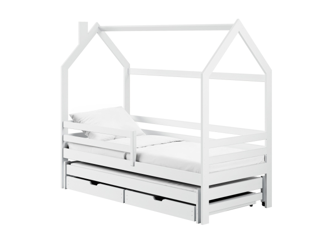 Dvigulė vaikiška lova su stalčiais DISNEY 80x180 8