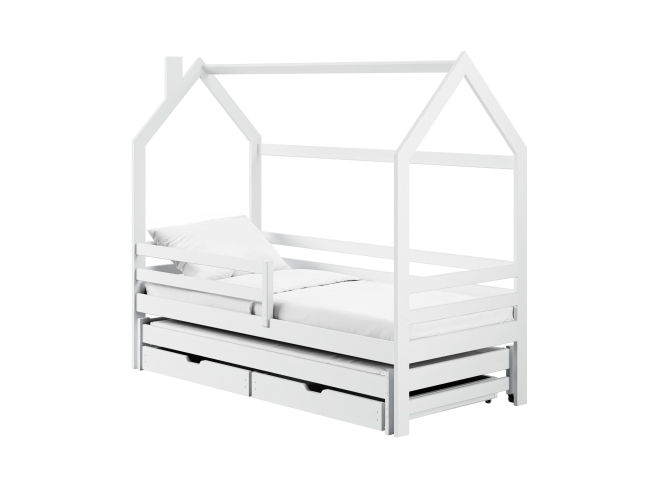 Dvigulė vaikiška lova su stalčiais DISNEY 80x200 7