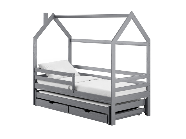 Dvigulė vaikiška lova su stalčiais DISNEY 80x200 9