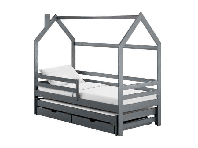 Dvigulė vaikiška lova su stalčiais DISNEY 80x200 8 Dvigulė vaikiška lova su stalčiais DISNEY 80x200 8